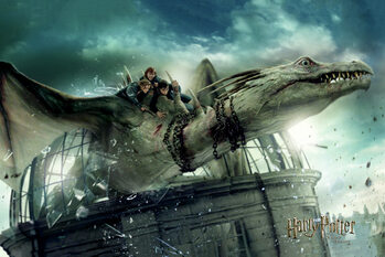 Poster XXL Harry Potter - Dragon ironbelly
