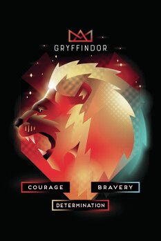 Poster Harry Potter - Gryffindor