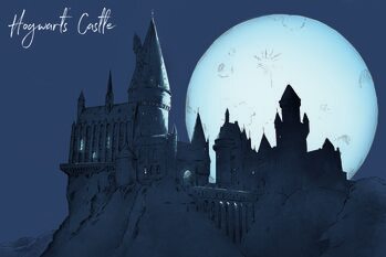 Poster Harry Potter - Hogwarts Castlle