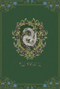 Poster Harry Potter - Slytherin
