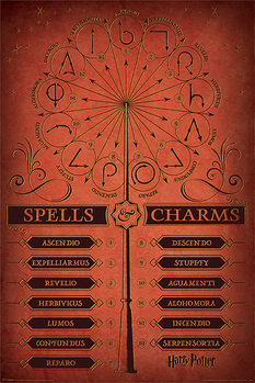 Harry Potter - Spells & Charms Poster
