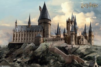 Poster Harry Potter - Um dia em Hogwarts