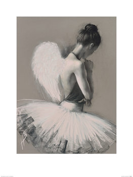 Hazel Bowman - Angel Wings II Art Print