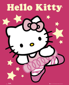 Poster HELLO KITTY - ballerina
