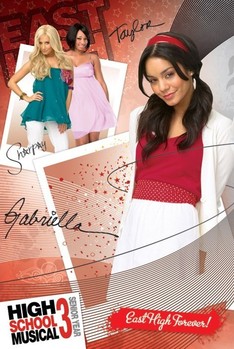 Poster HIGH SCHOOL MUSICAL 3 - gabriella