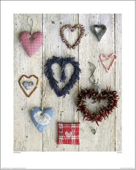 Howard Shooter  - Les Coeurs Art Print