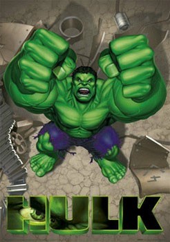 Плакат HULK - rage