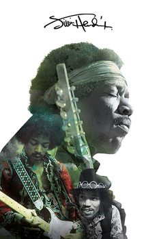 Poster Jimi Hendrix - Double Exposure