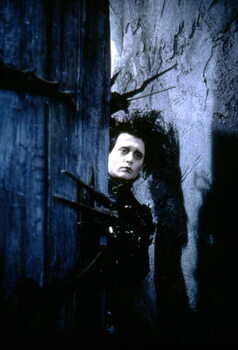 Canvas Print Johnny Depp, Edward Scissorhands 1990 Directed By Tim Burton
