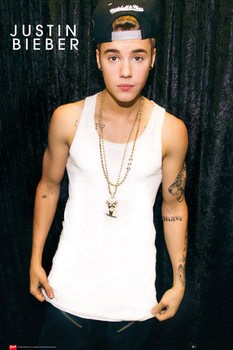Poster Justin Bieber - cap