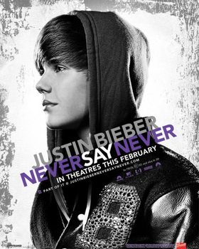 Poster Justin Bieber - never say never
