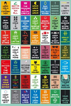 Poster Keep Calm - Gaming New