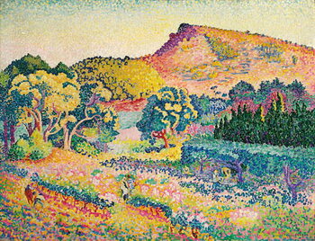 Poster Landscape with Le Cap Negre; Paysage avec le cap Negre, 1906