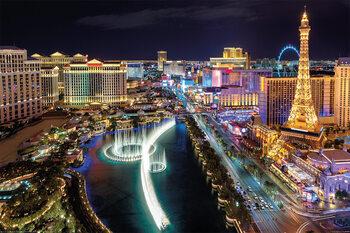 Poster XXL Las Vegas - Aerial View