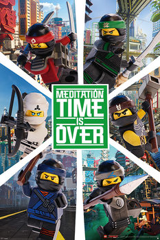 Poster Lego Ninjago Movie - Six Ninjas