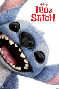 Плакат Lilo & Stitch - Stitch Face