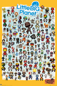 Poster Little Big Planet 3 - Characters
