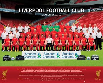 Плакат Liverpool - 12/13