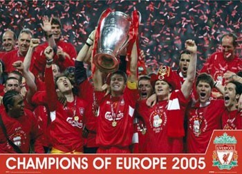 Poster Liverpool - Euro champs
