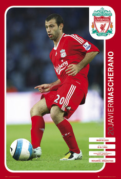 Poster Liverpool - mascherano 08/09