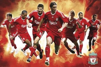 Poster Liverpool - players 09/10