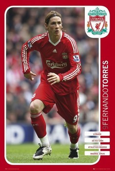 Poster Liverpool - torres 08 09