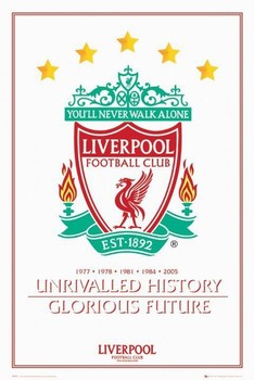 Poster Liverpool - unrivalled history