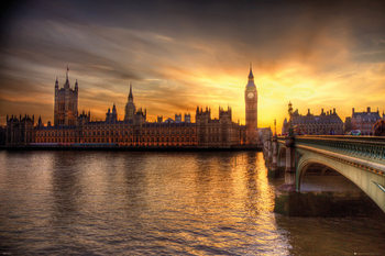 London - Big Ben Parliament Poster