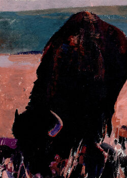 Poster Lone Bison, c.2026