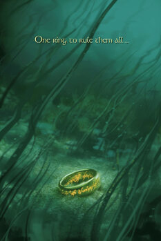 Poster XXL Lord of the Rings - One ring to rule them all