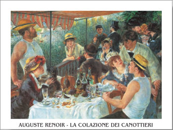Luncheon of the Boating Party, 1880-81 Art Print