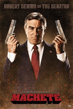 Плакат MACHETE - the senator