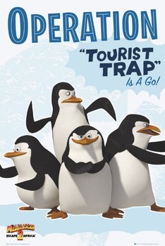 Poster Madagascar 2 - penguins