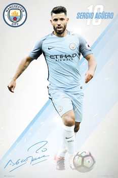 Poster Manchester City FC - Sterling 15/16, Wall Art, Gifts & Merchandise