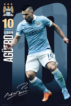 Poster Manchester City FC - Sterling 15/16, Wall Art, Gifts & Merchandise