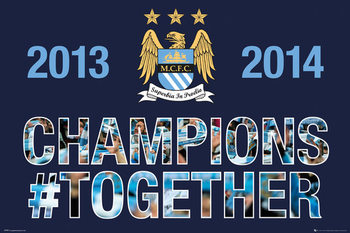 Poster Manchester City FC - Premiership