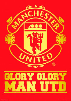 Poster Manchester United FC - Crest