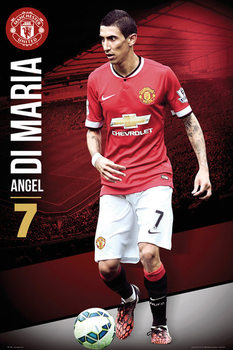 Poster Manchester United FC - Di Maria 14/15