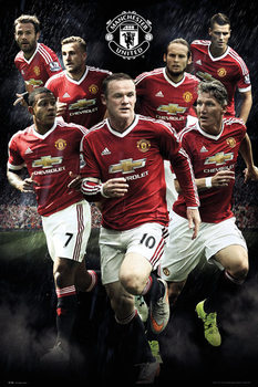 Poster Manchester United FC - Players 15/16