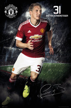 Poster Manchester United FC - Schweinsteiger 15/16