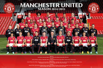 Poster Manchester United FC - Team Photo