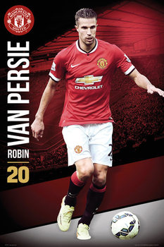 Poster Manchester United FC - Van Persie 14/15