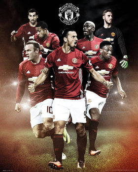 Poster Manchester United - Players 16/17