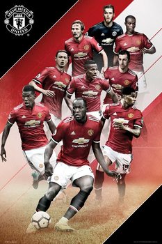Poster Manchester United - Players 17/18