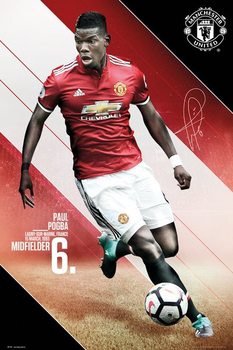 Poster Manchester United - Pogba 17/18