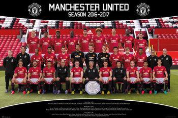 Poster Manchester United - Team Photo 16/17