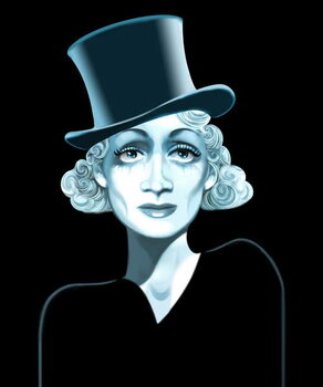 Poster Marlene Dietrich, 2021