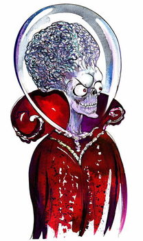 Poster Martian leader