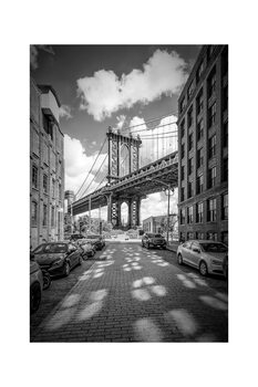 Impressão de arte Melanie Viola - NEW YORK CITY Manhattan Bridge