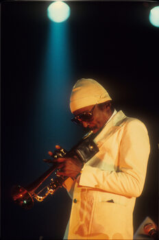 Canvas Print Miles Davis, c.1987